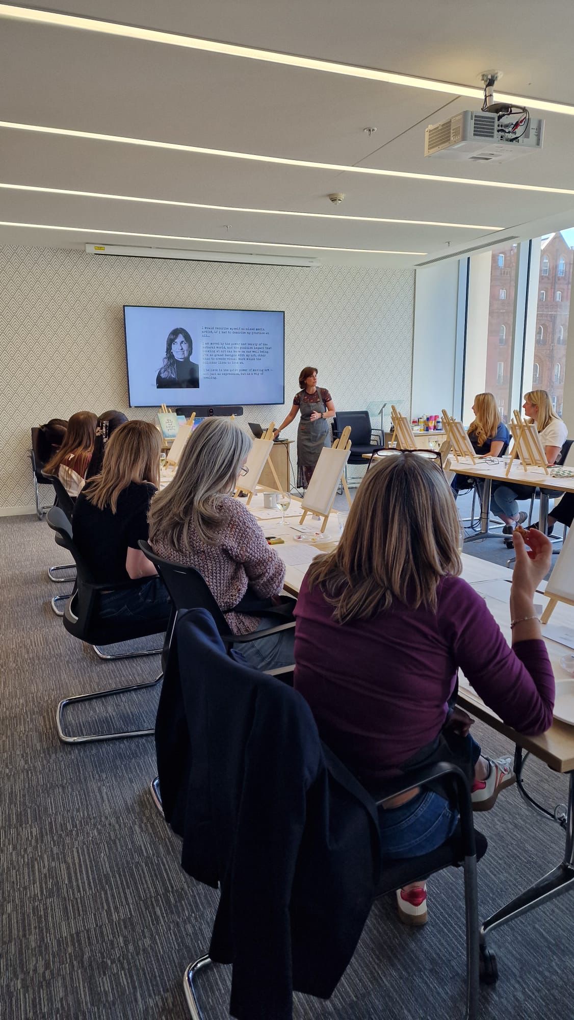 Neurographics corporate creative wellbeing workshop